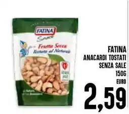 Al Discount Fatina anacardi tostati senza sale offerta