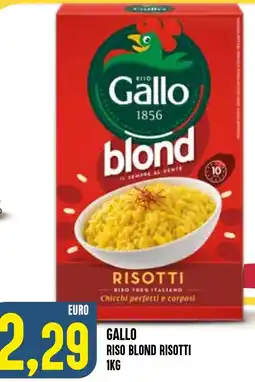 Al Discount Gallo riso blond risotti offerta