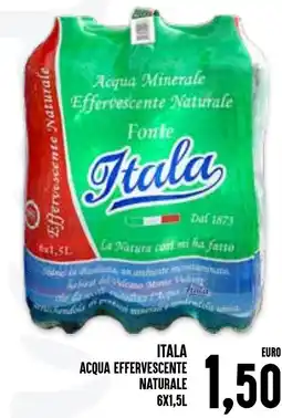 Al Discount Itala acqua effervescente naturale offerta