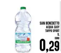 Al Discount San benedetto acqua easy tappo sport offerta