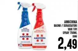 Al Discount Amuchina bagno/sgrassatori offerta