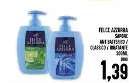 Al Discount Felce azzurra sapone antibatterico / classico / idratante offerta