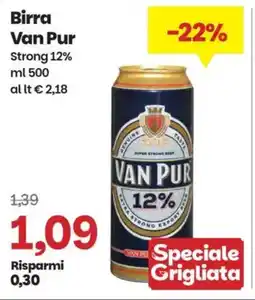Prix Quality Birra Van Pur Strong 12% offerta