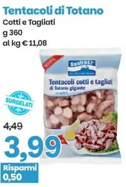 Prix Quality Tentacoli di Totano Cotti e Tagliati offerta