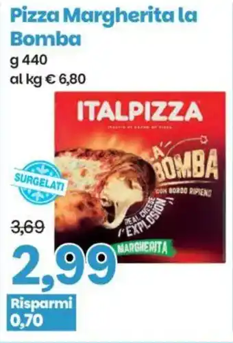 Pizza Margherita la Bomba