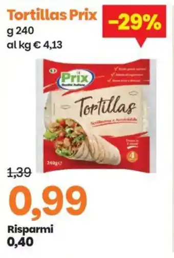 Tortillas Prix