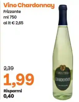 Prix Quality Vino Chardonnay Frizzante offerta