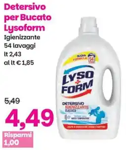Prix Quality Detersivo per Bucato Lysoform Igienizzante offerta