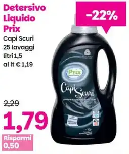 Prix Quality Detersivo Liquido Prix Capi Scuri offerta