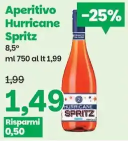 Prix Quality Aperitivo Hurricane Spritz 8,5° offerta