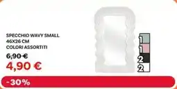Max Factory Specchio wavy small 46x26 cm offerta
