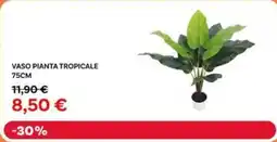 Max Factory Vaso pianta tropicale 75cm offerta