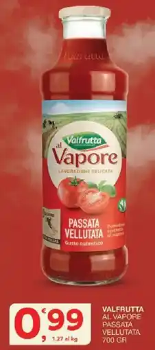 Sisa Valfrutta al vapore passata vellutata offerta