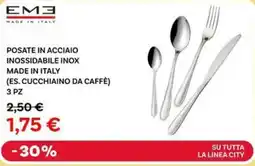 Max Factory Posate in acciaio inossidabile inox made in italy offerta
