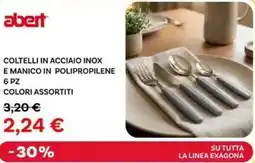 Max Factory Abert coltelli in acciaio inox e manico in polipropilene offerta