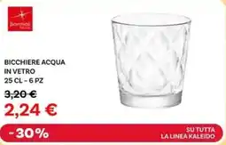 Max Factory Bormioli bicchiere acqua in vetro offerta