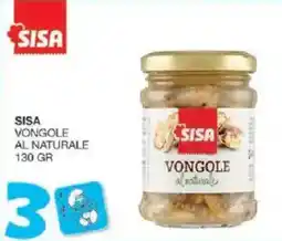 Sisa Sisa vongole al naturale offerta