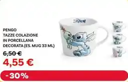 Max Factory Pengo tazze colazione in porcellana decorata offerta