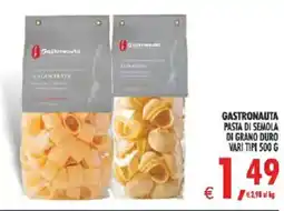 Deco Supermercati Gastronauta pasta di semola di grano duro offerta