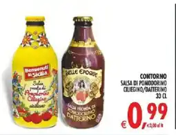 Deco Supermercati Contorno salsa di pomodorino ciliegino/datterino offerta