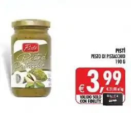 Deco Supermercati Pistì pesto di pistacchio offerta