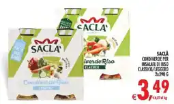 Deco Supermercati Saclà condiverde per insalate di riso classico/leggero offerta
