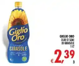 Deco Supermercati Giglio oro olio di semi di girasole offerta