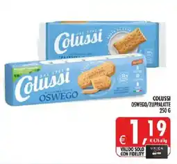 Deco Supermercati Colussi oswego/zuppalatte offerta