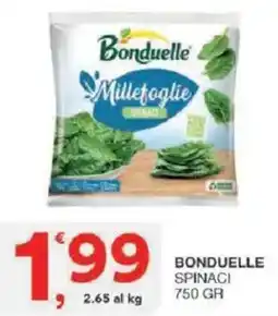 Sisa Bonduelle spinaci offerta