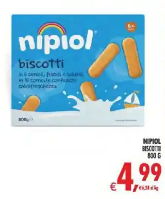 Deco Supermercati Nipiol biscotti offerta