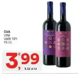 Sisa Cva vini offerta