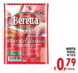 Deco Supermercati Beretta würstel x4 offerta