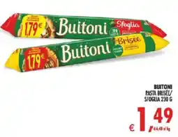 Deco Supermercati Buitoni pasta brisee/ sfoglia offerta