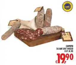 Deco Supermercati Caputo salame sant'angelo i.g.p. al kg offerta