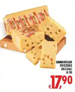 Deco Supermercati Emmentaler svizzero originale al kg offerta