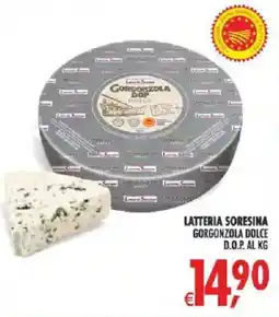 Deco Supermercati Latteria soresina gorgonzola dolce d.o.p. al kg offerta
