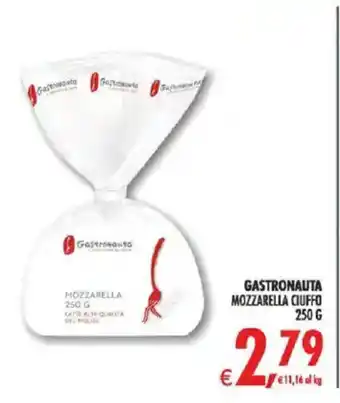 Deco Supermercati Gastronauta mozzarella ciuffo offerta