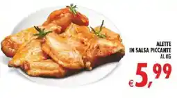 Deco Supermercati Alette in salsa piccante al kg offerta