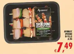 Deco Supermercati Avimecc spiedino di pollo al kg offerta