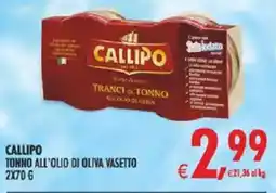 Deco Supermercati Tonno tonno all'olio di oliva vasetto offerta