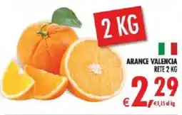 Deco Supermercati Arance valencia rete offerta