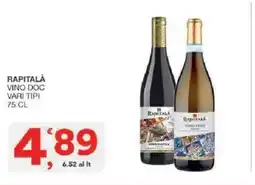 Sisa Rapitalà vino doc offerta