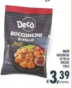 Deco Supermercati Decò bocconcini di pollo speziati offerta
