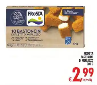 Deco Supermercati Frosta bastoncini di merluzzo offerta