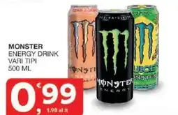 Sisa Monster energy drink offerta