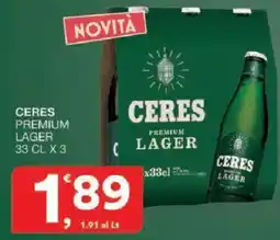 Sisa Ceres premium lager offerta