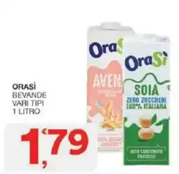 Sisa Orasì bevande offerta