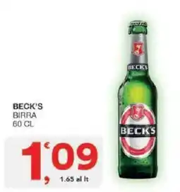 Sisa Beck's birra offerta