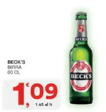 Sisa Beck's birra offerta