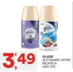 Sisa Glade automatic spray ricarica offerta